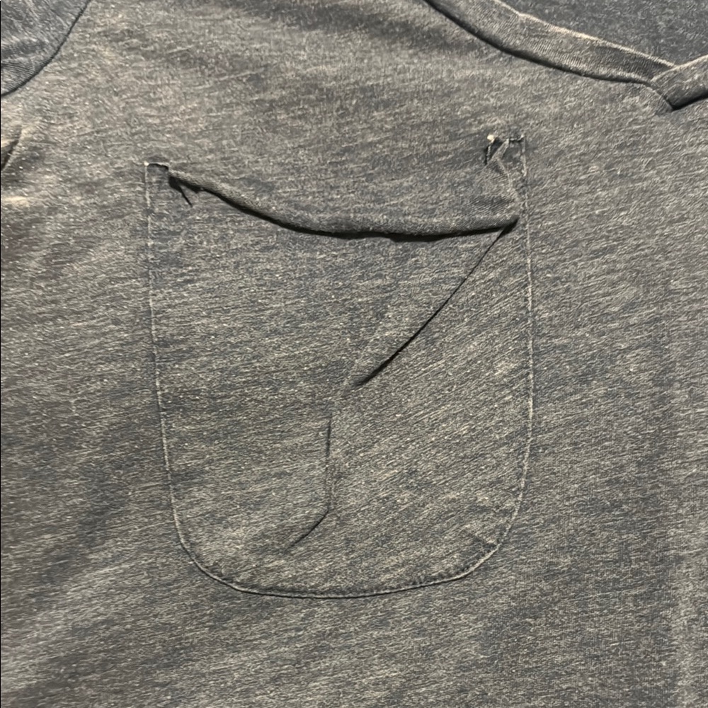 Z Supply Women's Blue V-Neck Top - Picture 4 of 6